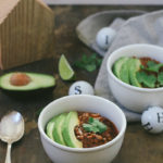 Deliciously warm and comforting Paleo-ish Chili that is easy-to-make! Perfect for the darkest and dreariest days of winter!